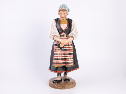 Скульптура Народности России. Финская женщина, арт. 82.93095.00.1, 
