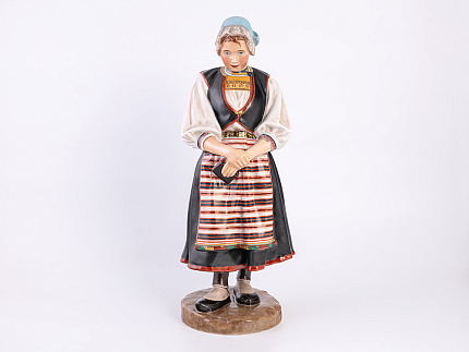 Скульптура Народности России. Финская женщина, арт. 82.93095.00.1