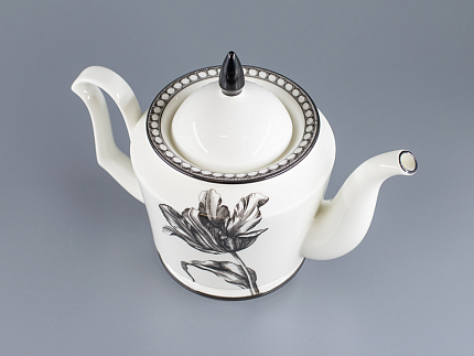 Подарочный набор чайник форма Юлия рисунок Сысоев. Волшебный сад II арт. 81.30911.00.1