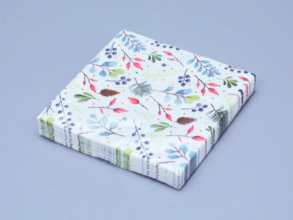 Салфетки бумажные, рисунок Календа, 33х33 см, 20 шт, арт 14.00973.05, 