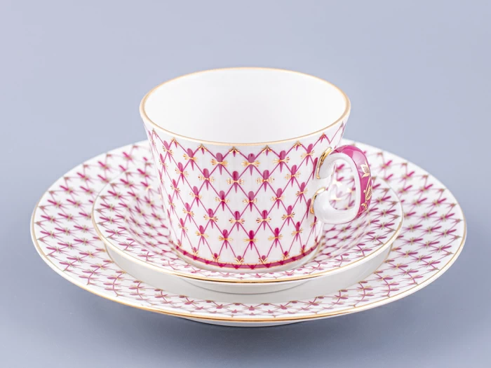 Трех-предметный комплект форма Молодежная, рисунок Сетка-Блюз 2, арт 81.24870.00.1, 