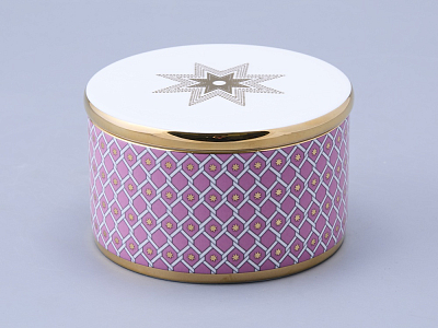 Шкатулка Идиллия рисунок Астра 2, в подарочной упаковке, арт 81.32376.00.1