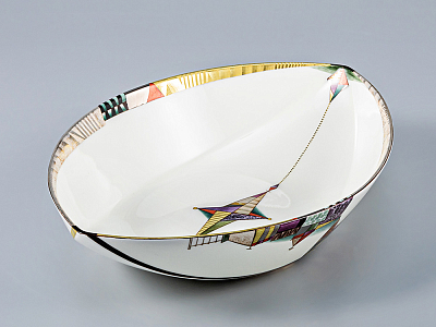 Сервиз чайный Ковчег Ладонь Невы, 2 персоны 8 предметов, арт. 81.20910.00.1