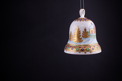 Колокольчик Петелька, Мишка с гармошкой арт 60.01375.00.1