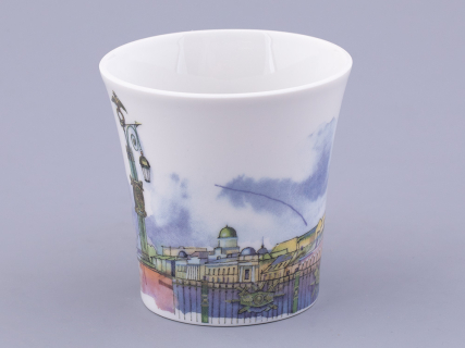 Бокал 360 мл форма Ленинградский рисунок Санкт-Петербург. Пантелеймоновский мост арт. 80.44859.00.1, 