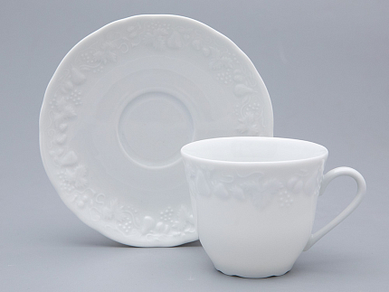 Чашка с блюдцем кофейная 130 мл., California арт. 96.11258.00.1