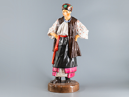 Скульптура Народности России Малороссиянка арт. 82.69842.00.1