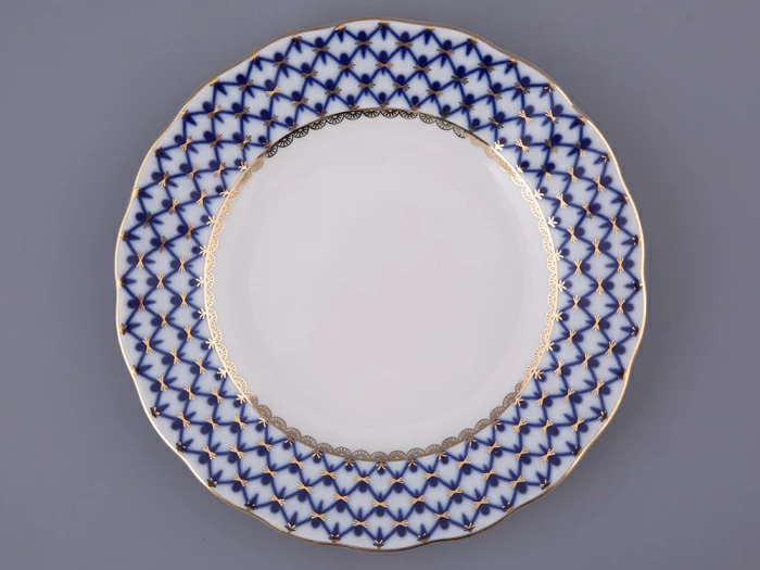 Тарелка Тюльпан Кобальтовая сетка 180 мм арт. 80.00230.00.1, 