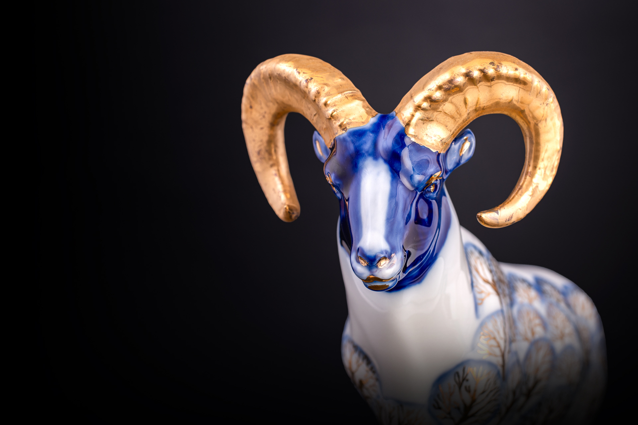 Скульптура Горный баран 1, арт 45.09504.00.1, 