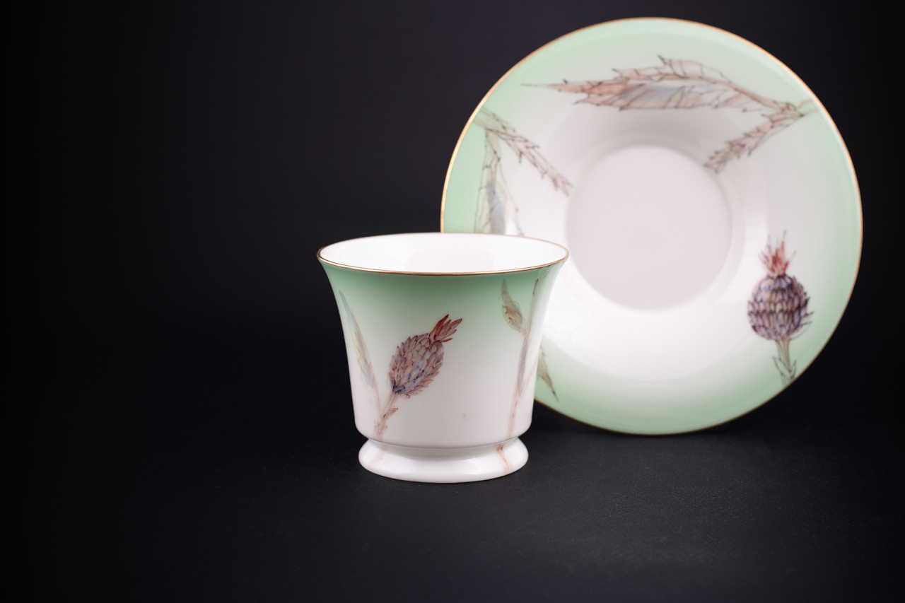 Чашка с блюдцем чайная, форма Юлия, рисунок Татьянин день арт. 41.00181.00.1, 