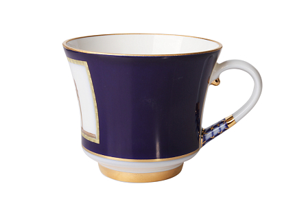 Чашка с блюдцем чайная 220 мл форма Банкетная рисунок Классика Петербурга 52% №3 арт. 81.18104.00.1