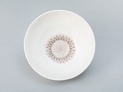 Тарелка глубокая 150х60 мм форма Восточная рисунок Aloha Bungalow, арт. 80.40061.00.1