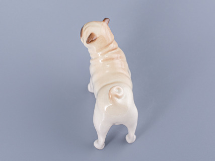 Скульптура Мопс стоящий Арчи арт. 82.80300.00.1, 