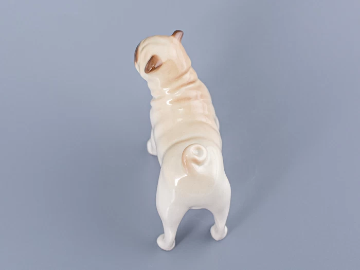 Скульптура Мопс стоящий Арчи арт. 82.80300.00.1, 