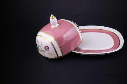 Сервиз чайный Травы на 4 персоны, 14 предметов форма Гербовая, арт 61.21011.00.1