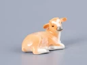 Скульптура форма Бычок-малыш рисунок Рыжий арт. 82.63993.00.1, 