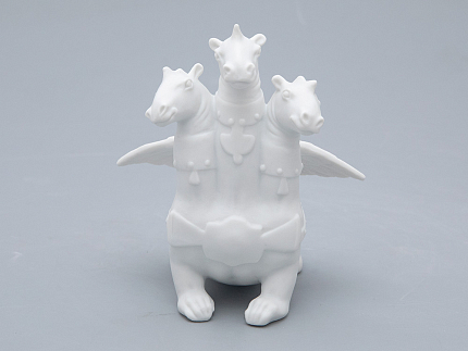 Скульптура Змей-Горыныч Белый арт. 82.72280.00.1