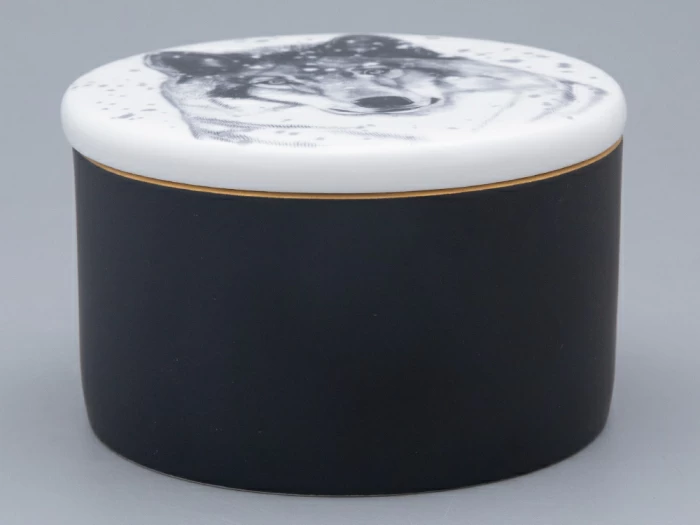 Шкатулка в подарочной упаковке, форма Идиллия, рисунок Тотем. Волк арт. 81.31593.00.1, 