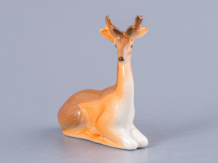 Скульптура Олень лежащий малый размер, арт. 82.01046.00.1, 