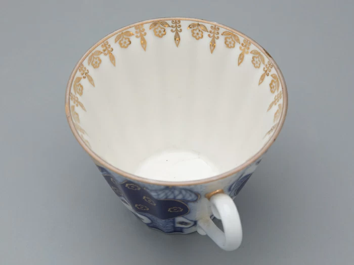 Чашка с блюдцем чайная 235 мл форма Лучистая рисунок Перезвоны арт. 81.13809.00.1, 