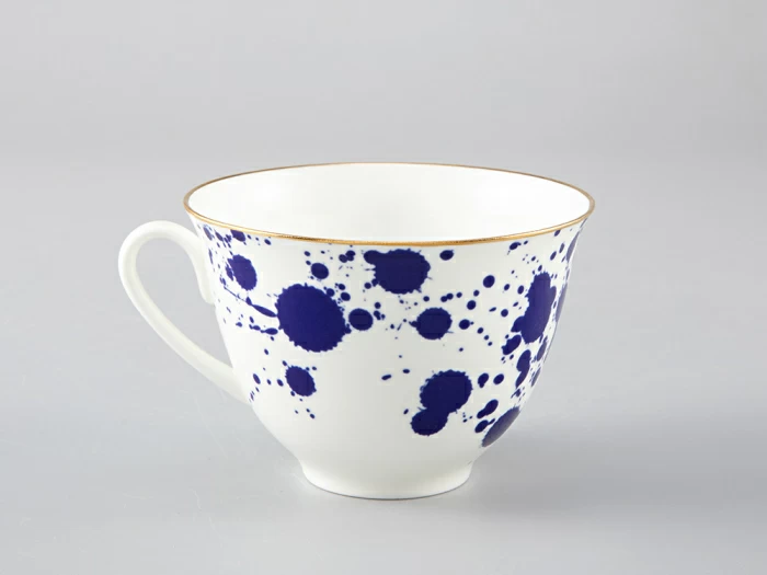 Чашка с блюдцем чайная форма Весенняя рисунок Splash арт. 81.29650.00.1, 