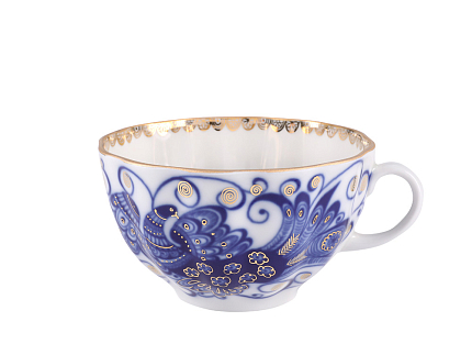 Чашка с блюдцем чайная Тюльпан Птица-царица арт. 81.10122.00.1