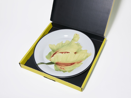 Тарелка плоская 200 мм, в подарочной упаковке, форма Юлиана, рисунок Волшебный сад II, арт. 81.34196.00.1, 