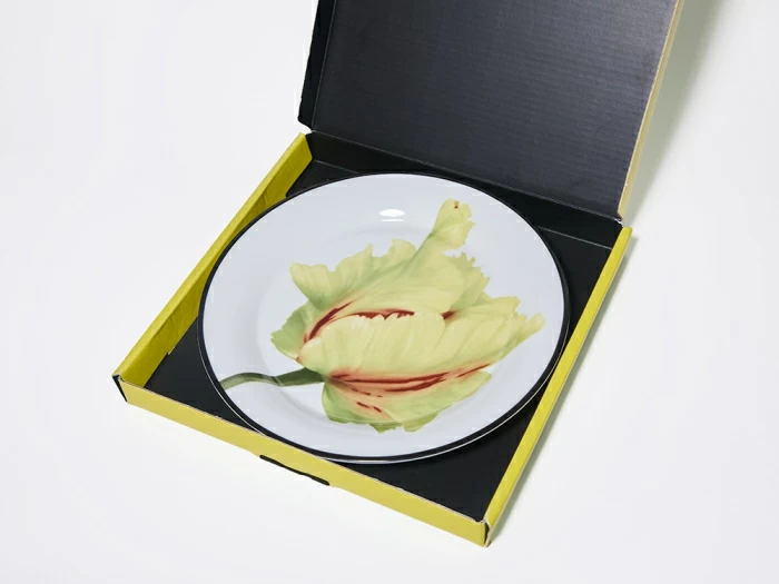 Тарелка плоская 200 мм, в подарочной упаковке, форма Юлиана, рисунок Волшебный сад II, арт. 81.34196.00.1, 