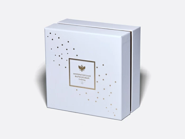 Подарочный набор шкатулка форма Идиллия рисунок Азур арт. 81.28257.00.1, 