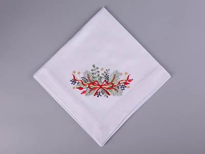 Подарочный набор салфеток 45х45 с вышивкой Календа (2 шт) арт. 41.00303.01