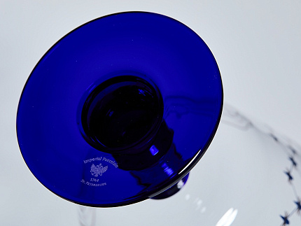 Набор (4 креманки) 380 мл Кобальтовая сетка арт. 14.11000.07