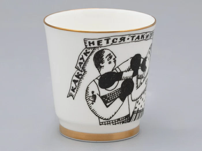 Подарочный набор стопок форма Сувенирная 1, рисунок Русская культура, арт. 81.31748.00.1, 