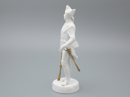 Скульптура Мушкетер эпохи Екатерины Великой, в подарочной упаковке, рисунок Белый бисквит, арт 81.31939.00.1, 