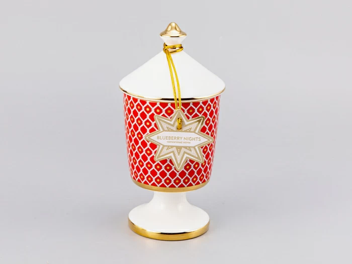 Подарочный Набор Свеча ароматическая, рисунок Скарлетт 2 аромат Черничные ночи арт. 81.32056.00.1, 