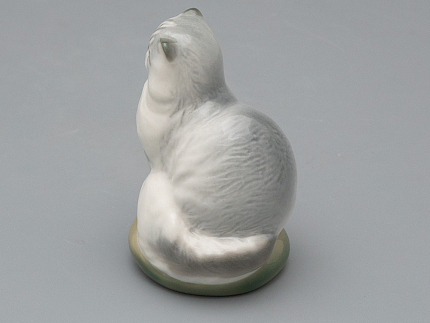 Скульптура Персидская кошка Дымчатая,  арт. 82.06136.00.1