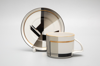 Чашка с блюдцем чайная форма Баланс рисунок Проект 1 арт. 81.28761.00.1, 