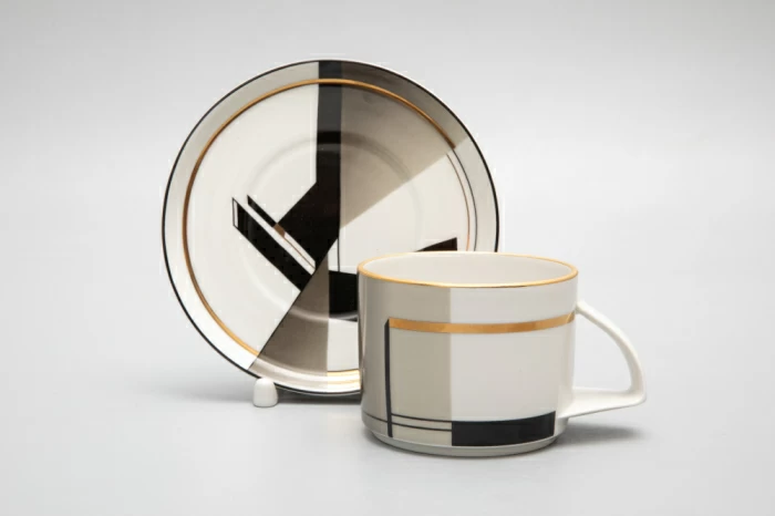 Чашка с блюдцем чайная форма Баланс рисунок Проект 1 арт. 81.28761.00.1, 