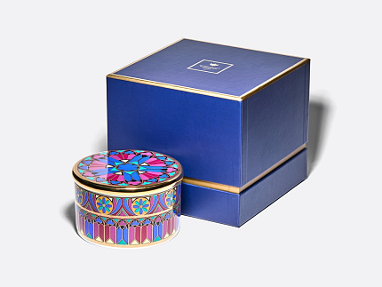 Шкатулка в подарочной упаковке, форма Идиллия, рисунок Готический 7, арт. 81.34170.00.1