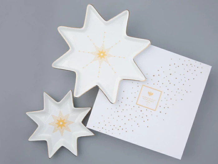 Подарочный набор форма Звезда рисунок Азур Золото арт. 81.31548.00.1, 