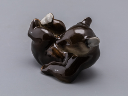 Скульптура Медвежонок лежащий арт. 82.01055.00.1, 