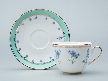 Сервиз чайный форма Весенняя 2 рисунок Улыбка флоры,  6 персон 20 предметов, арт. 81.30750.00.1