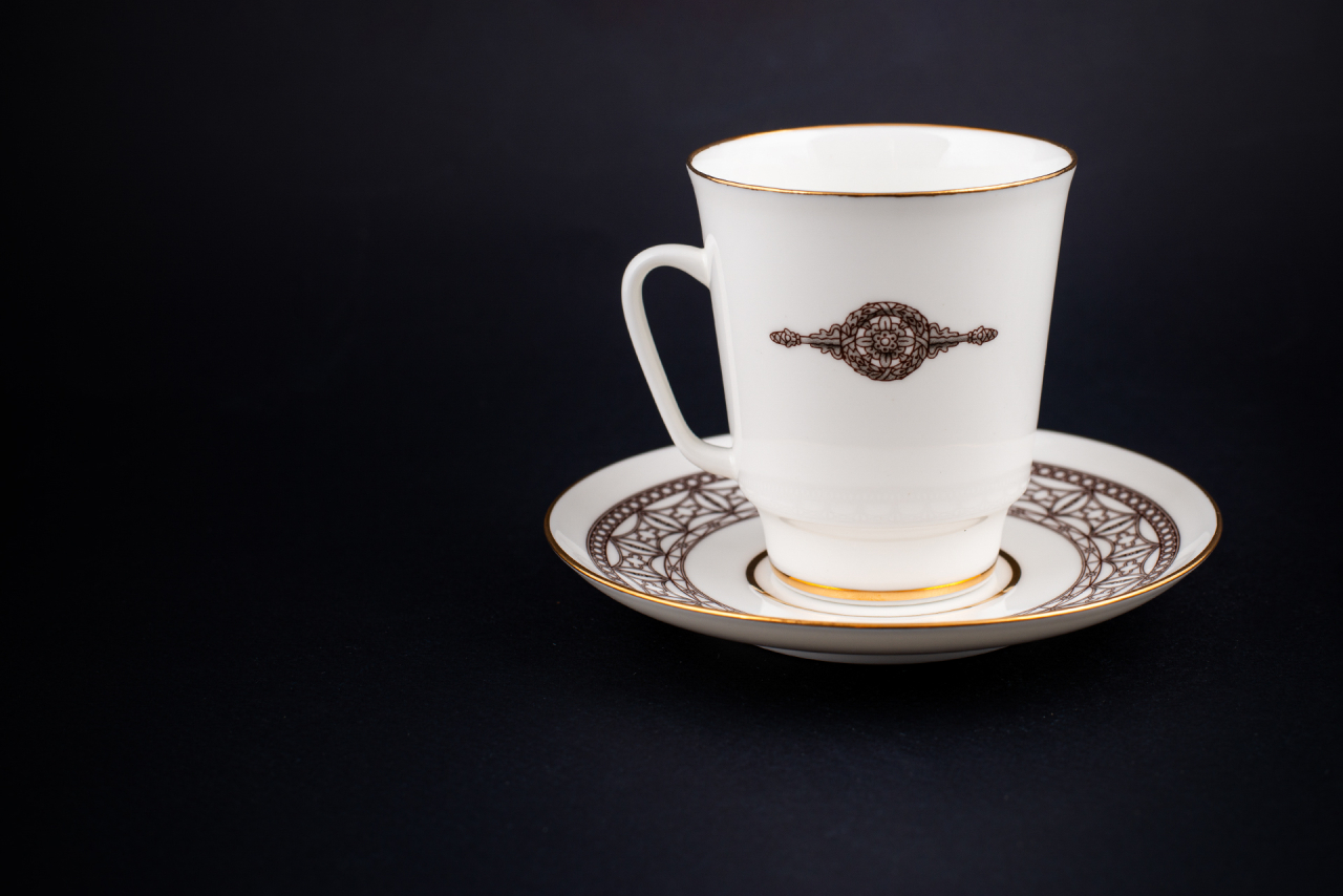 Чашка с блюдцем Кружево города, форма Майская, арт 61.21019.00.1, 