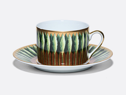 Сервиз чайный на 4  персоны, 10 предметов Ришелье Jardin de Florance арт. 96.13150.00.1