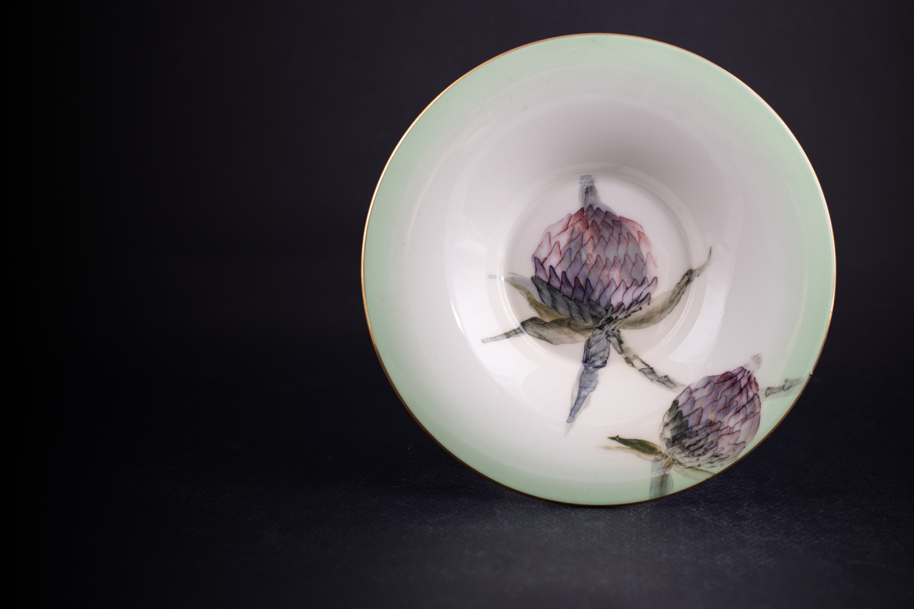 Чашка с блюдцем чайная, форма Юлия, рисунок Татьянин день арт. 41.00178.00.1, 