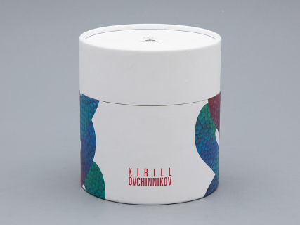 Свеча ароматическая в подарочной упаковке, форма top, рисунок Лунный змей, аромат Ванильный кекс арт. 81.32799.00.1, 