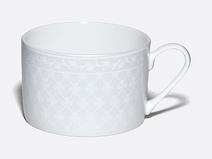 Чашка с блюдцем 300 мл, форма Идиллия, рисунок Жемчужная сетка, арт. 81.34971.00.1