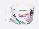 Чашка с блюдцем L’Art des Fleurs (Искусство цветов) в подарочной упаковке, форма Весенняя 2, рисунок Роузи, арт 81.33402.00.1, 