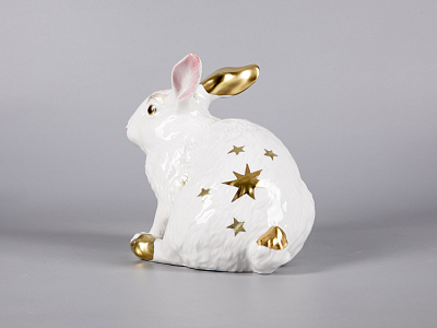 Скульптура Кролик домашний Мечтатель арт. 82.42778.00.1