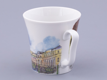 Бокал 360 мл форма Ленинградский рисунок Санкт-Петербург. Пантелеймоновский мост арт. 80.44859.00.1, 