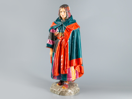 Скульптура Народности России, Лезгинская женщина, арт 82.89683.00.1, 